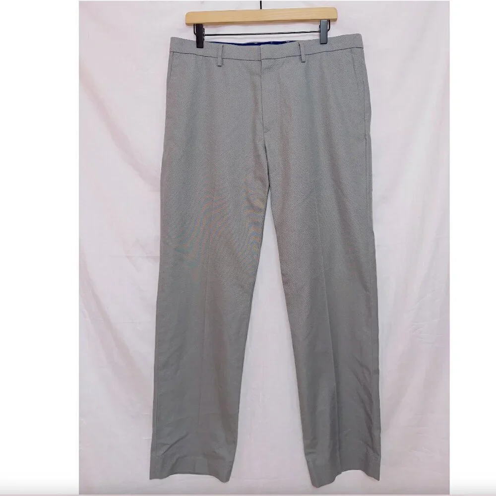 Men's Banana Republic Non Iron Modern Slim Fit Straight Leg Chino Pants size 34